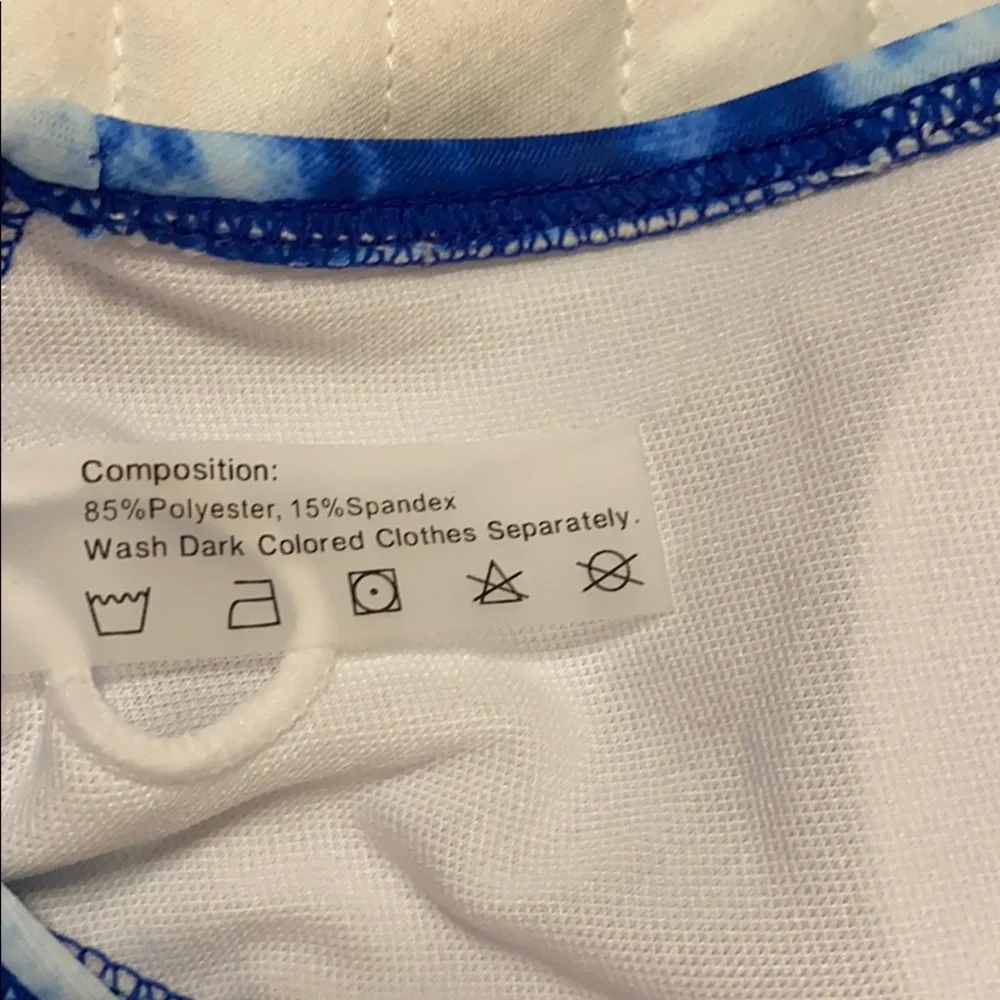 Zaful swimsuit NWT one piece back cross straps IS - Picture 9 of 9